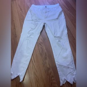 Encore jeans white skinny
